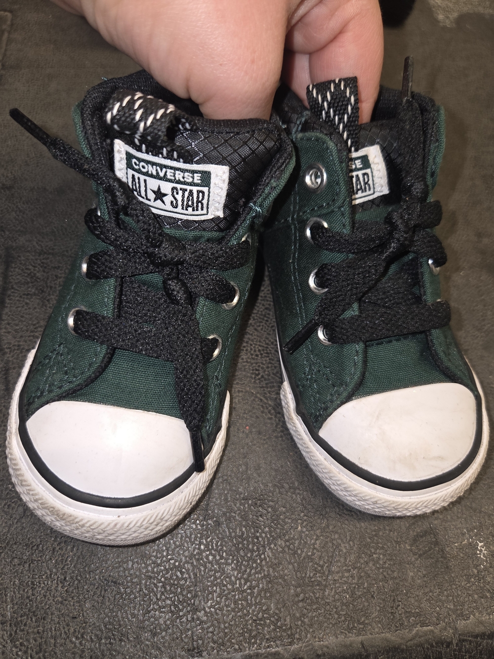 Kids' Green Converse High-Top Sneakers